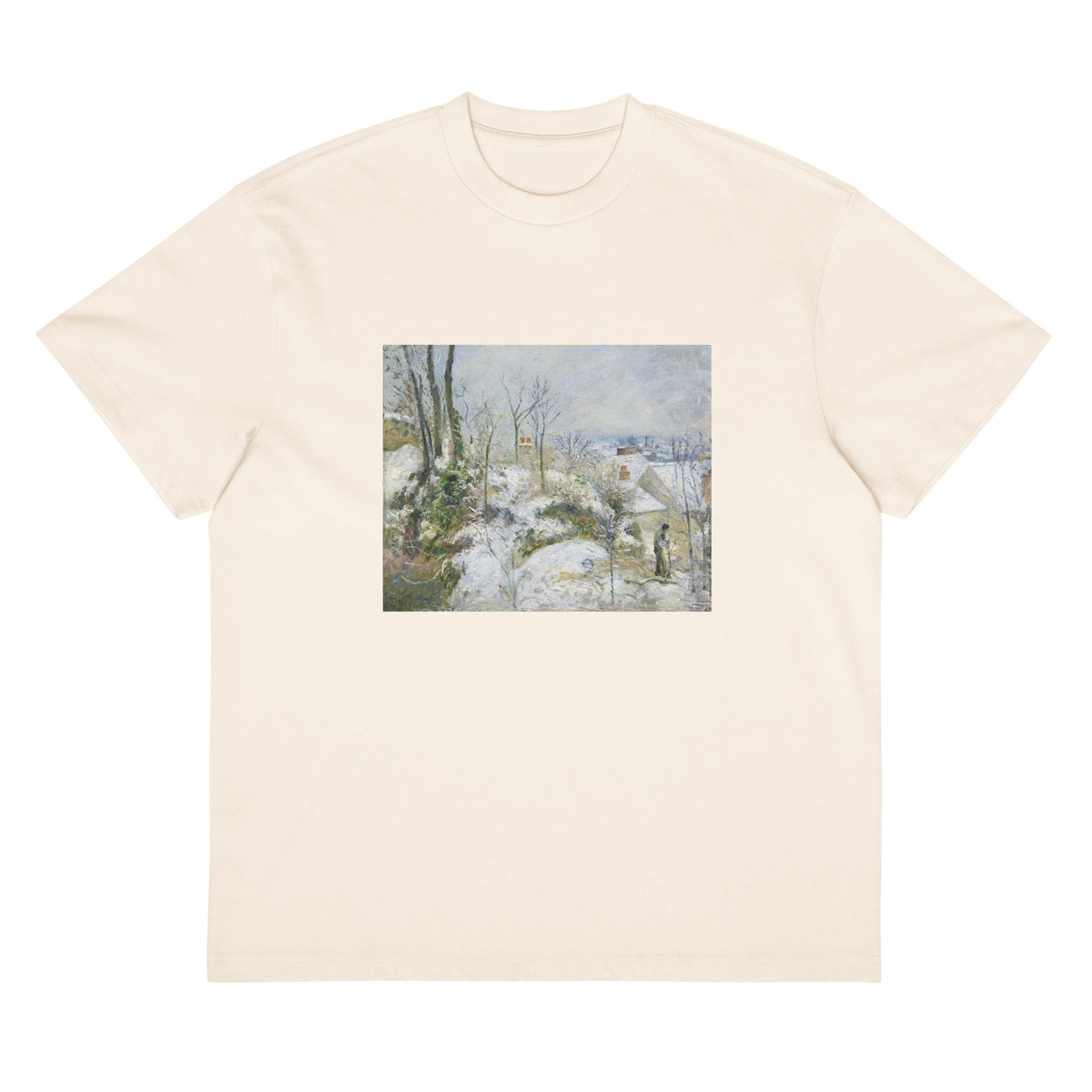 White T-shirt Rabbit Warren At Pontoise Snow Signature
