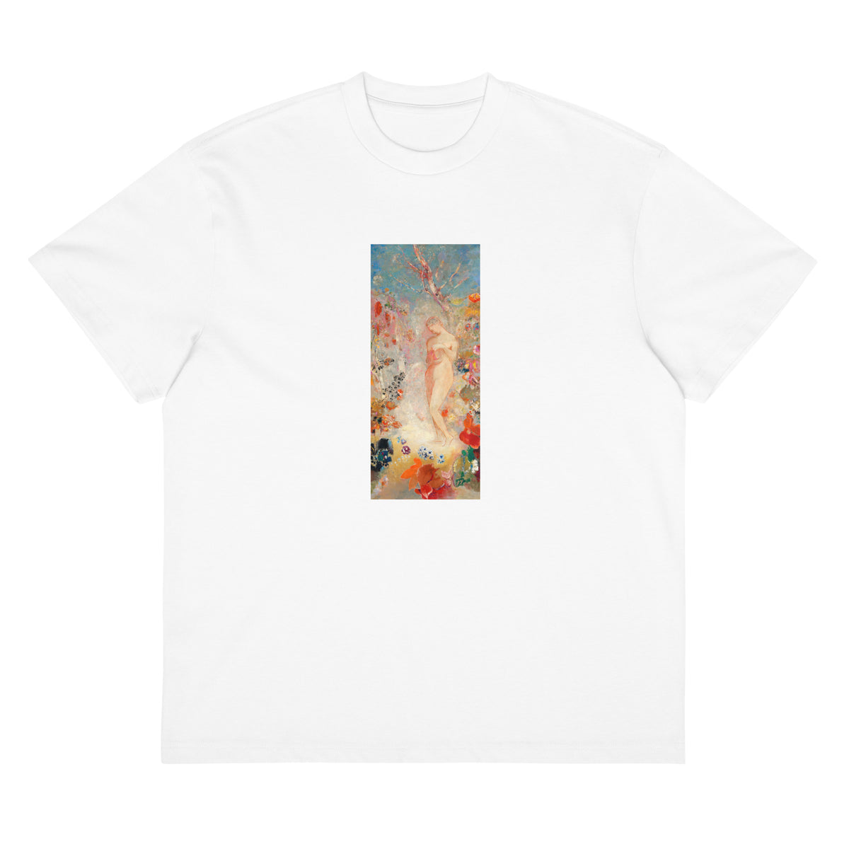 White T-shirt Pandora Signature