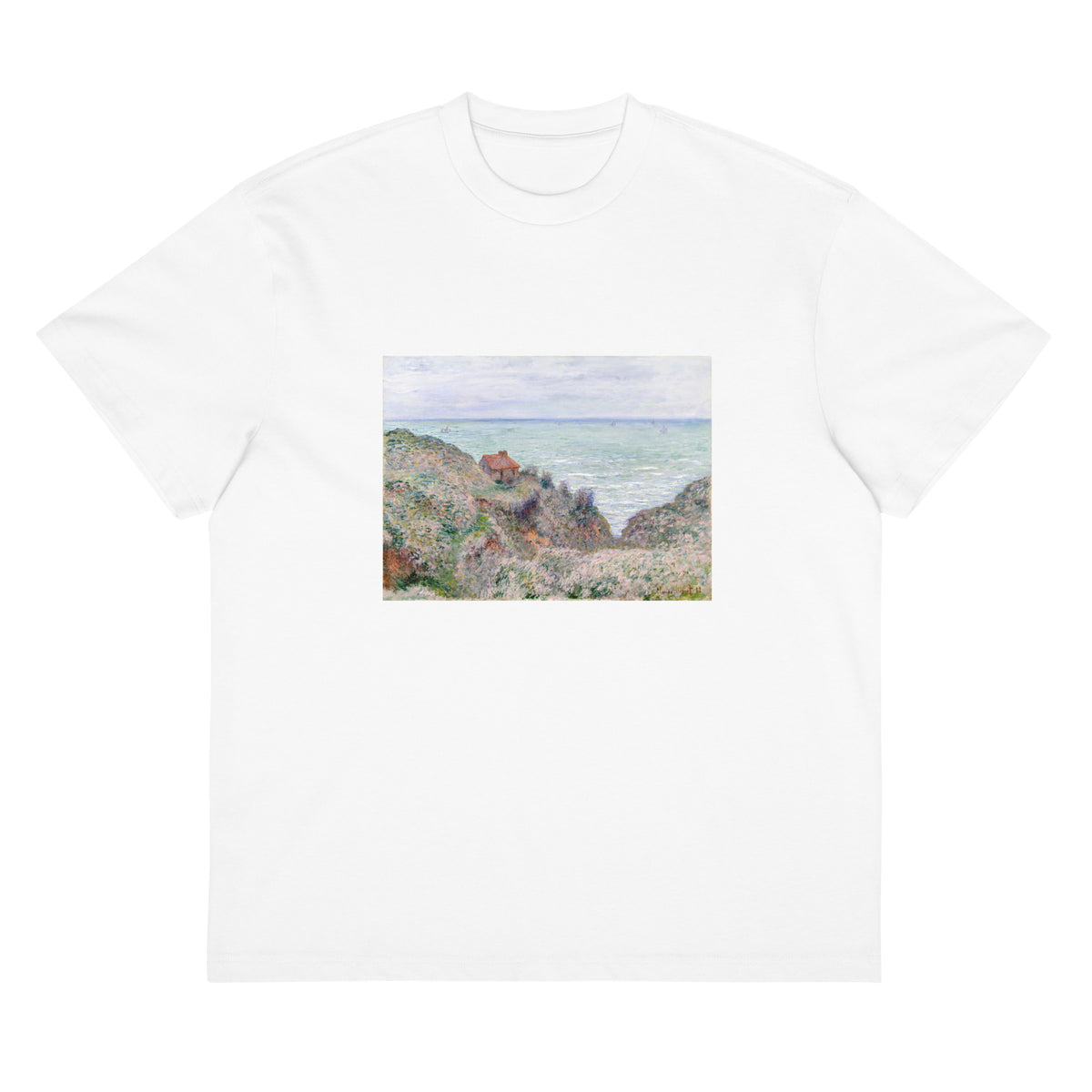 White T-shirt Cabin Of The Customs Watch Signature