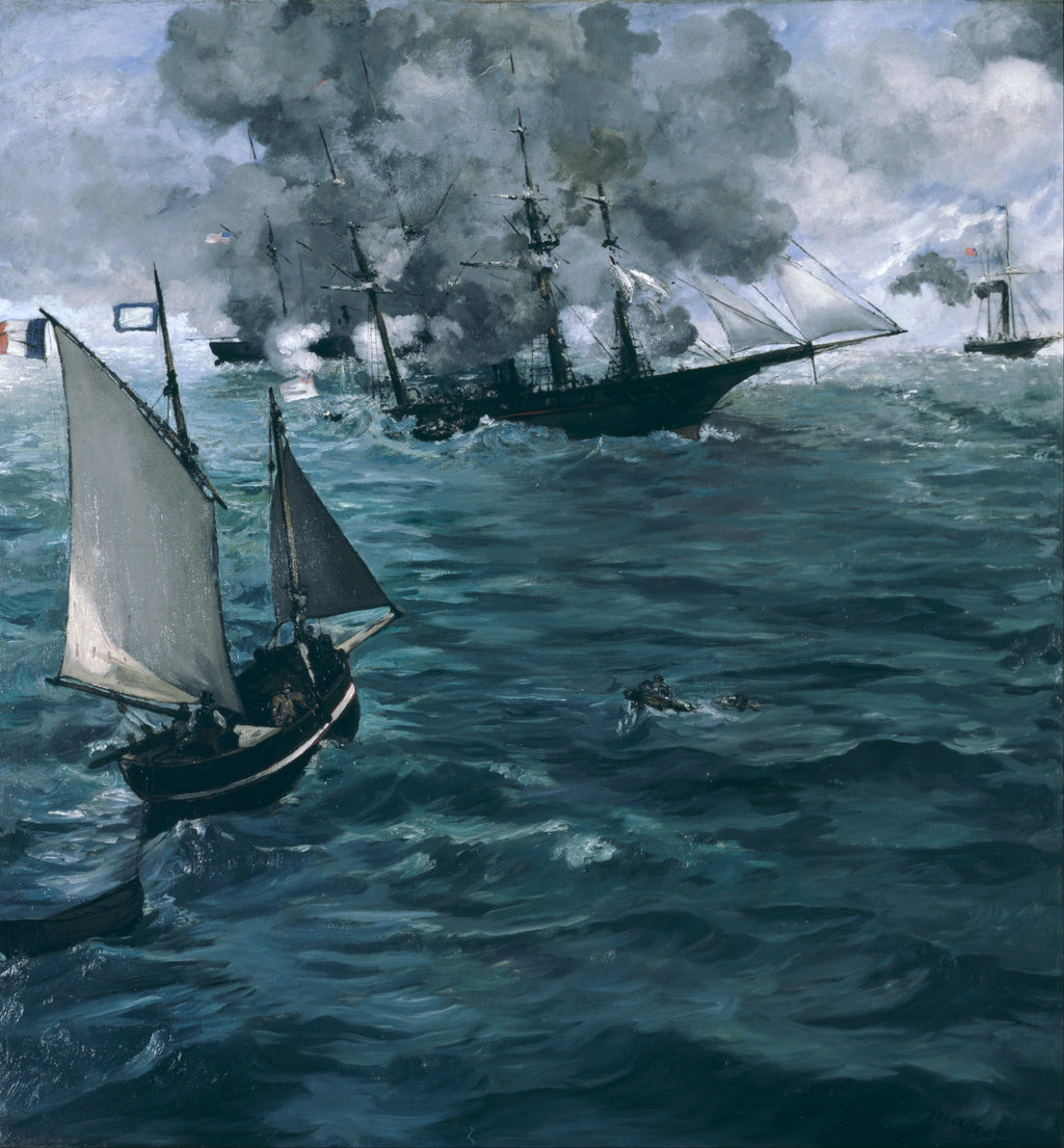 Hoodie The Battle Of The Kearsarge And The Alabama Edouard Manet 1864 Essential