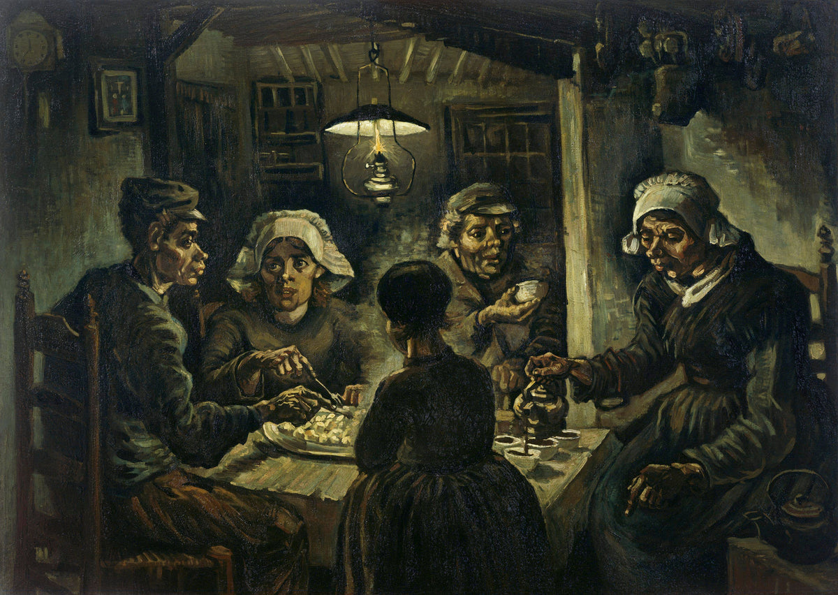 Hoodie The Potato Eaters Vincent Van Gogh 1885 Essential