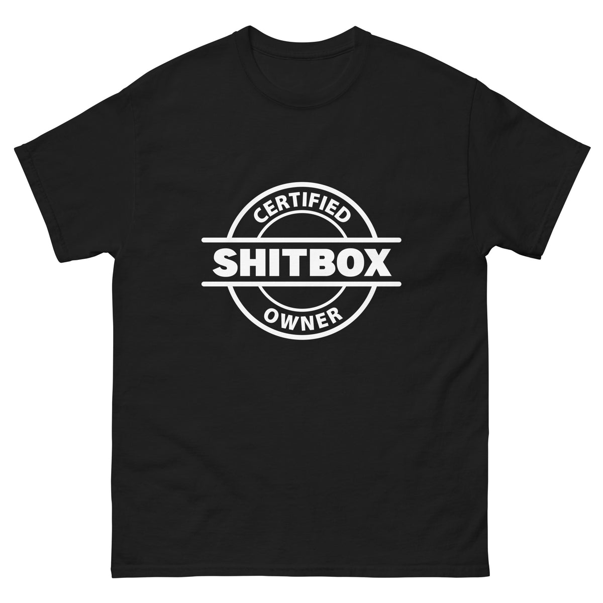Black T-shirt Shitbox Essential