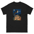 Black T-shirt The Plate Mansion - Katsushika Hokusai 1760 Essential