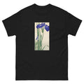 Black T-shirt Blue Irises - Ohara Koson 1900 Essential