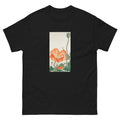 Black T-shirt Birds And Plants - Ohara Koson 1900 Essential
