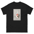 Black T-shirt Rooster And Chicken - Ohara Koson 1900 Essential