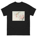 Black T-shirt Songbird On Blossom Branch - Ohara Koson 1900 Essential