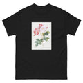 Black T-shirt Rosa Damascena Rosebush Rosa Damascena Essential