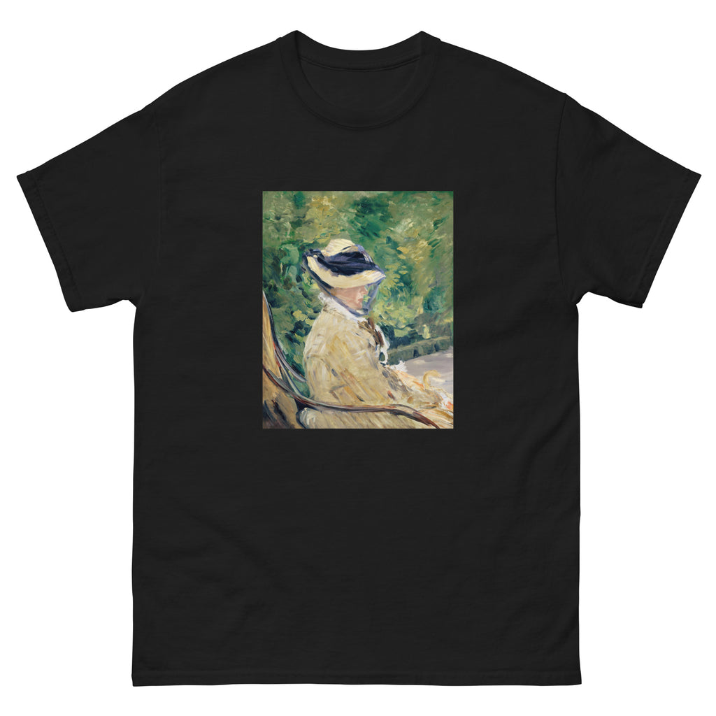 Black T-shirt Madame Manet Suzanne Leenhoff 1830 1906 At Bellevue Painting In High Resolution Essential