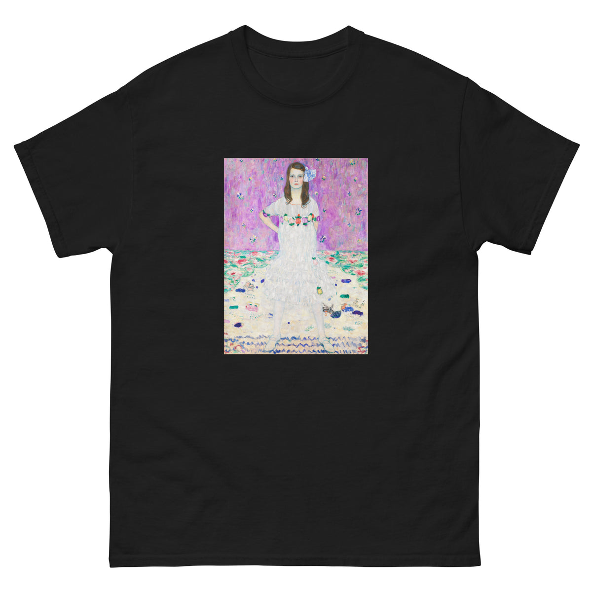 Black T-shirt Gustav Klimt S Mada Primavesi Famous Artwork Essential
