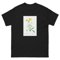 Black T-shirt Mesembryanthemum Helianthoides Spatula Leaved Fig Marigold - Pierre-Joseph 1799 Essential
