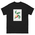 Black T-shirt Peach Fruit On A Branch - Pierre-Joseph Redoute 1759 Essential