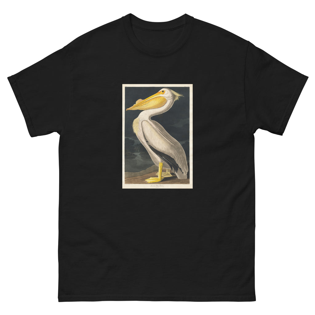 Black T-shirt American White Pelican Essential