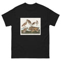 Black T-shirt Burrowing Owl Large-Headed Burrowing Owl Little Night Owl Columbian Owl And Short-Cared Owl - John James Audubon 1827 Essential
