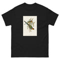 Black T-shirt Red-Capped Parakeet Platycercus Pileatus Illustrated - Elizabeth Gould 1804 Essential