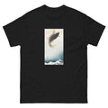 Black T-shirt A Jumping Carp - Ohara Koson 1900 Essential
