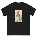 Black T-shirt Sparrow On Blooming Magnolia Branch - Ohara Koson 1900 Essential