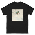 Black T-shirt A Kingfisher - Ohara Koson 1920 Essential