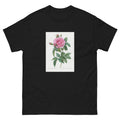 Black T-shirt Gallic Rose Rosa Gallica Regalis Essential