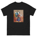 Black T-shirt Bouquet Of Flowers 1900 1905 Essential