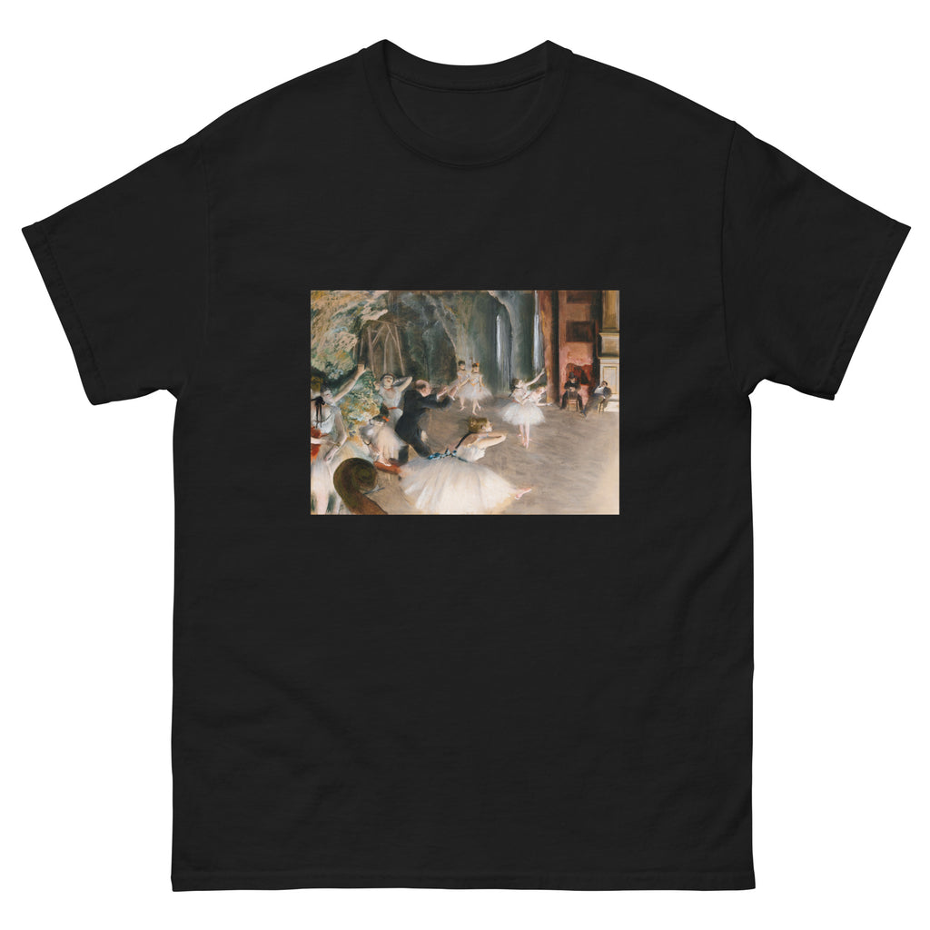Black T-shirt The Rehearsal Onstage Painting In High Resolution Essential