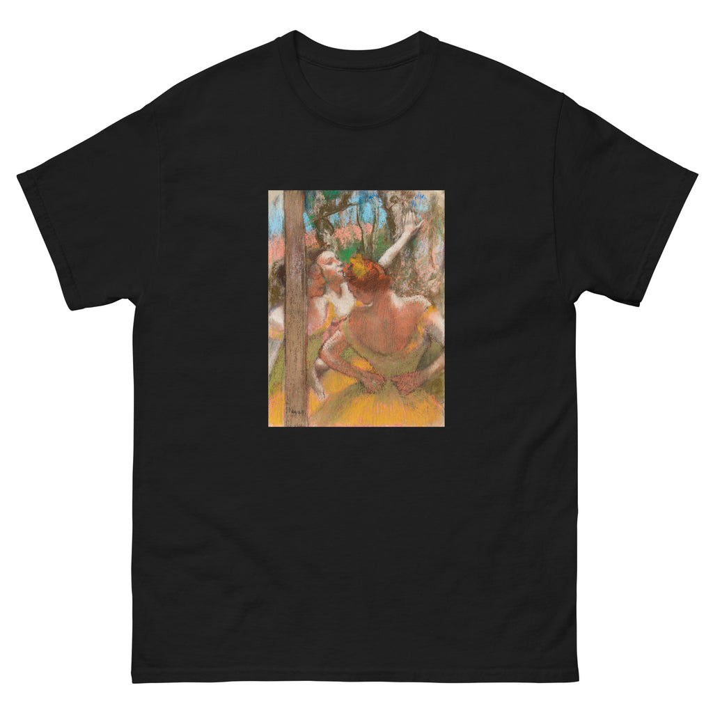 Black T-shirt Dancers Painting In High Resolution Essential