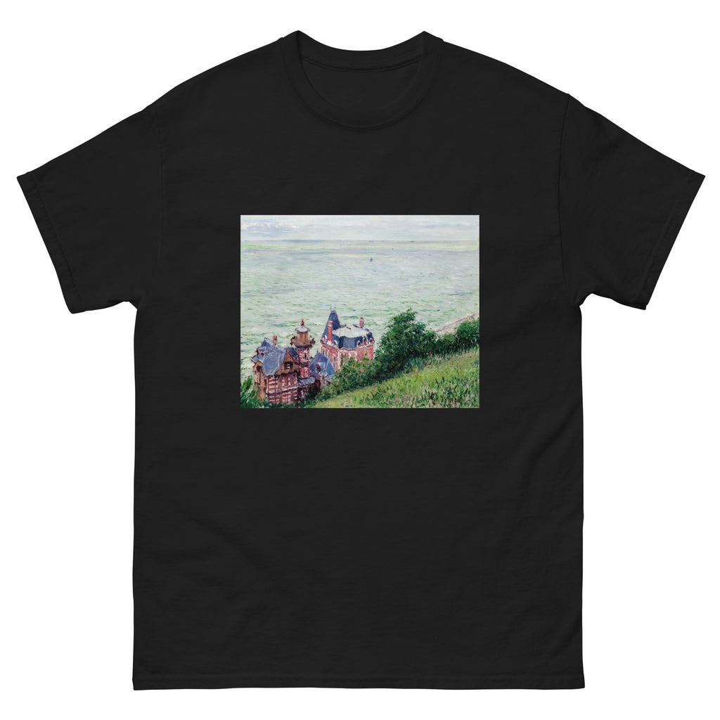 Black T-shirt Villas At Trouville Painting In High Resolution Essential