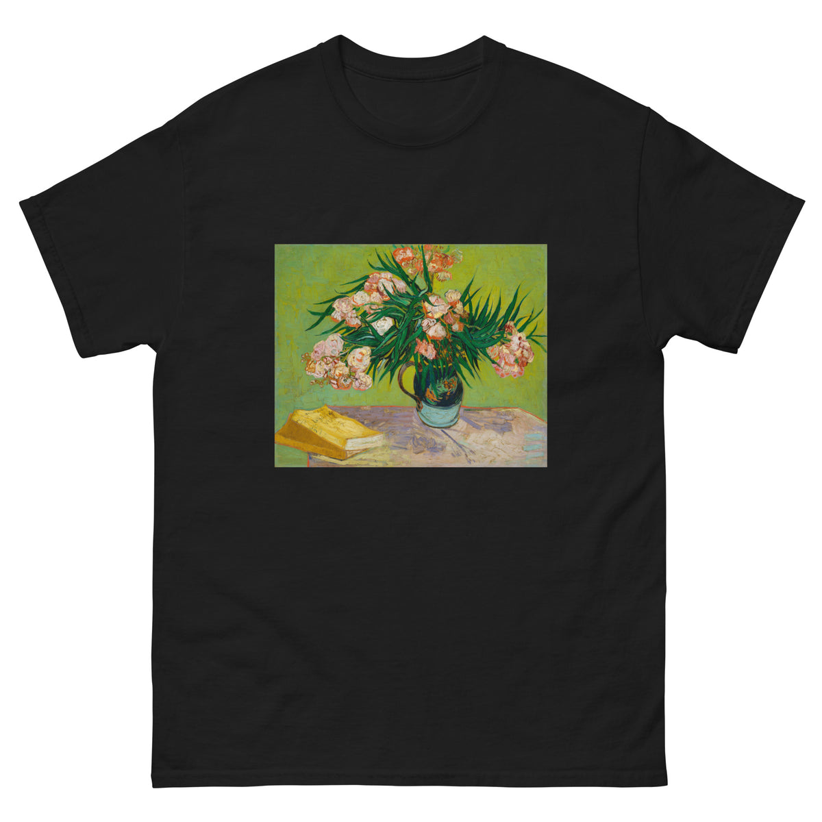 Black T-shirt Oleanders Essential