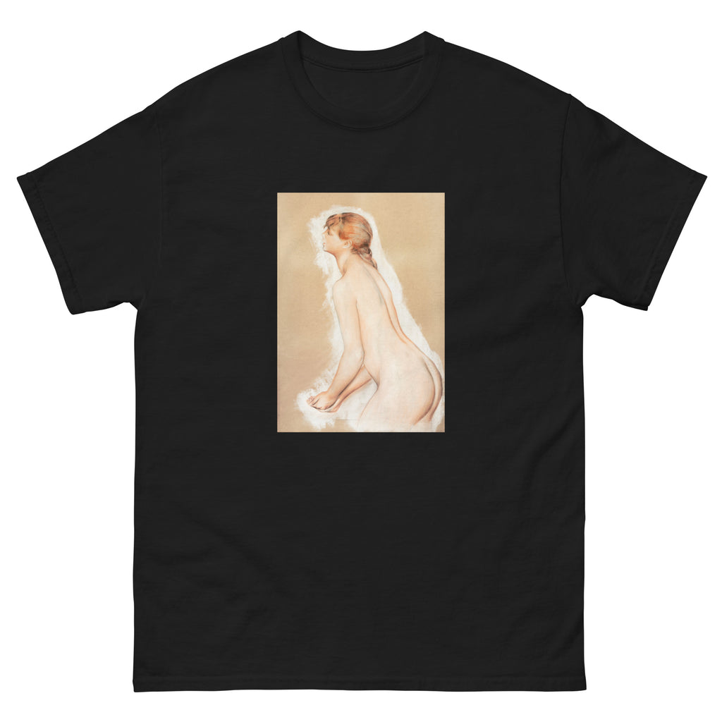 Black T-shirt Splashing Figure Study For The Large Bathers Essential
