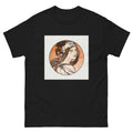 Black T-shirt Stained Glass Fouquet Mucha I Essential