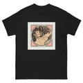 Black T-shirt Stained Glass Fouquet Mucha II Essential
