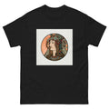 Black T-shirt Stained Glass Fouquet Mucha VI Essential