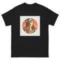Black T-shirt Stained Glass Fouquet Mucha VIII Essential