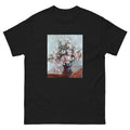 Black T-shirt Chrysanthemums Essential