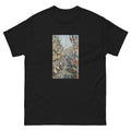 Black T-shirt Claude Monet S The Rue Montorgueil In Paris Famous Painting Essential