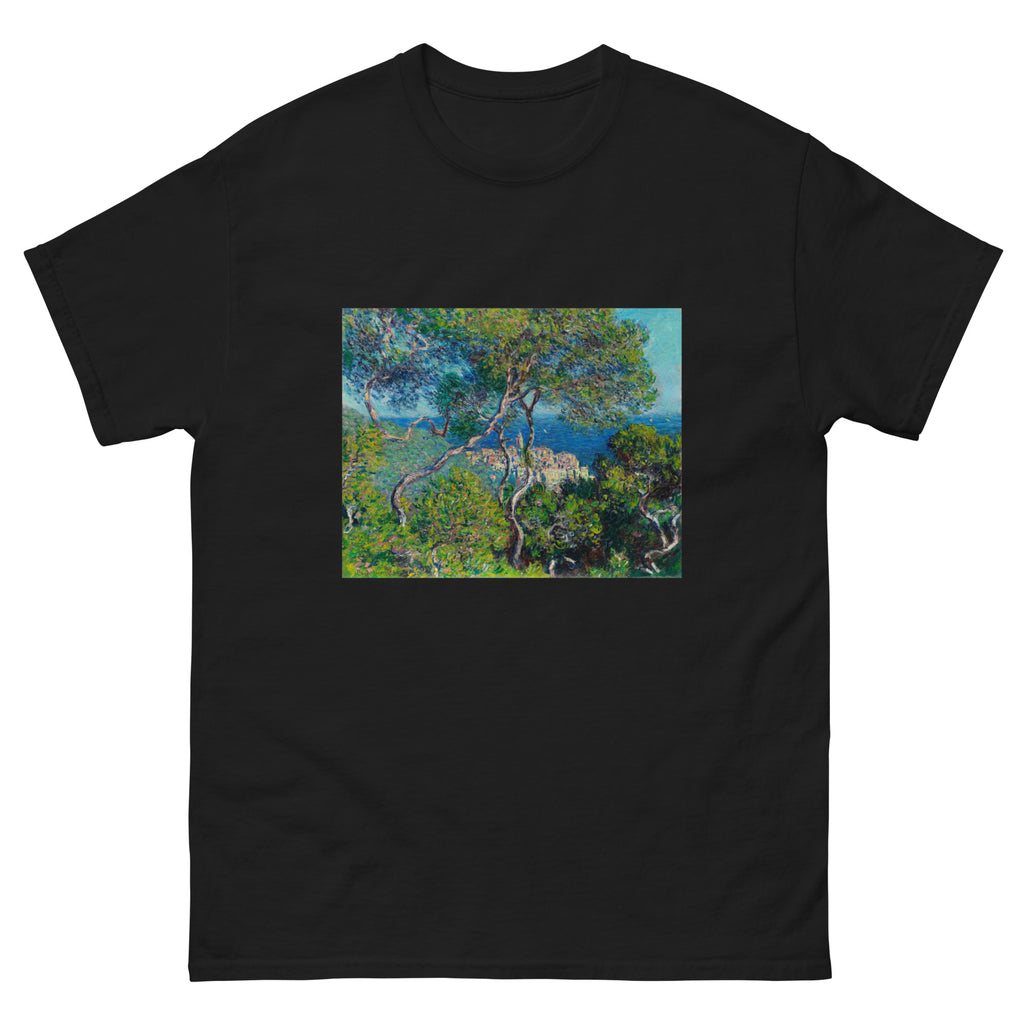Black T-shirt Bordighera Essential
