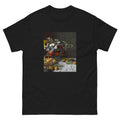 Black T-shirt Still Life With Flowers And Fruit Essential
