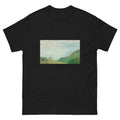 Black T-shirt Cliffs At Pourville Essential