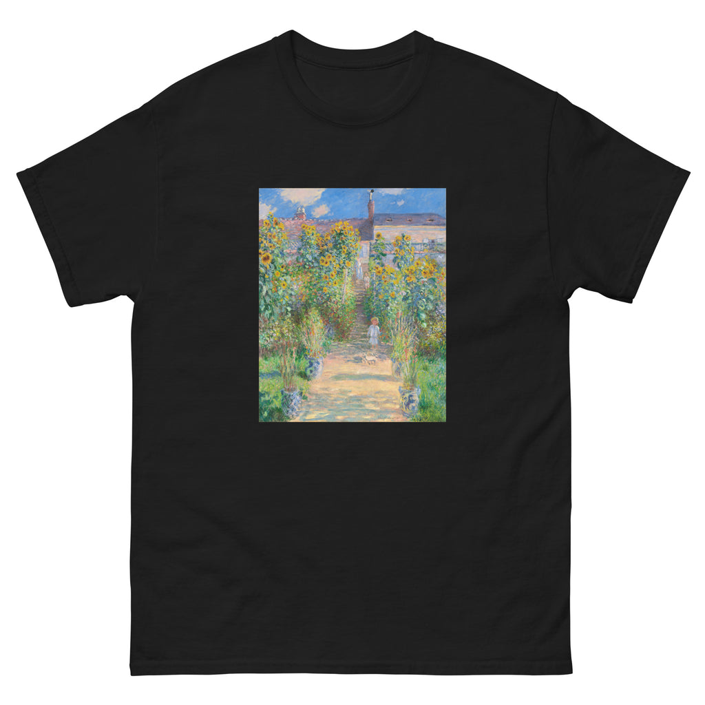 Black T-shirt The Artist S Garden At Vetheuil Essential
