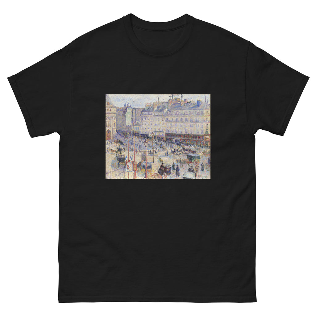 Black T-shirt The Place Du Havre Paris Essential