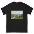Black T-shirt View Of Saint-Ouen-L Aumone Essential