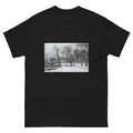 Black T-shirt Snow At Louveciennes Essential