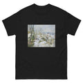 Black T-shirt Rabbit Warren At Pontoise Snow Essential