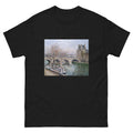 Black T-shirt The Pont Royal And The Pavillon De Flore Essential