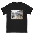 Black T-shirt The Boulevard Montmartre On A Winter Morning Essential