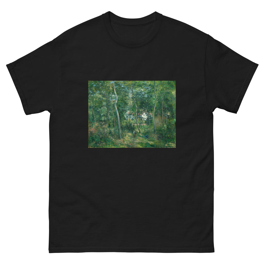 Black T-shirt Edge Of The Woods Near L Hermitage Pontoise Essential