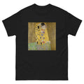 Black T-shirt Gustav Klimt The Kiss Famous Painting Essential