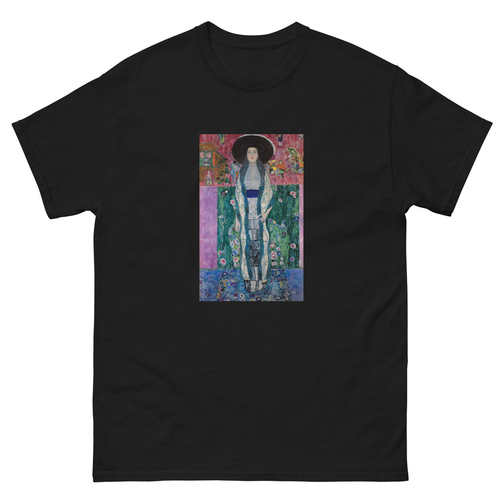 Black T-shirt Gustav Klimt Portrait Of Adele Bloch-Bauer Famous Painting Essential