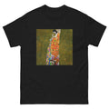 Black T-shirt Gustav Klimt Hope II Famous Painting Essential