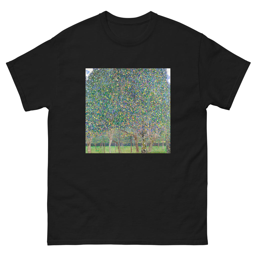Black T-shirt Gustav Klimt Pear Tree Famous Painting Essential